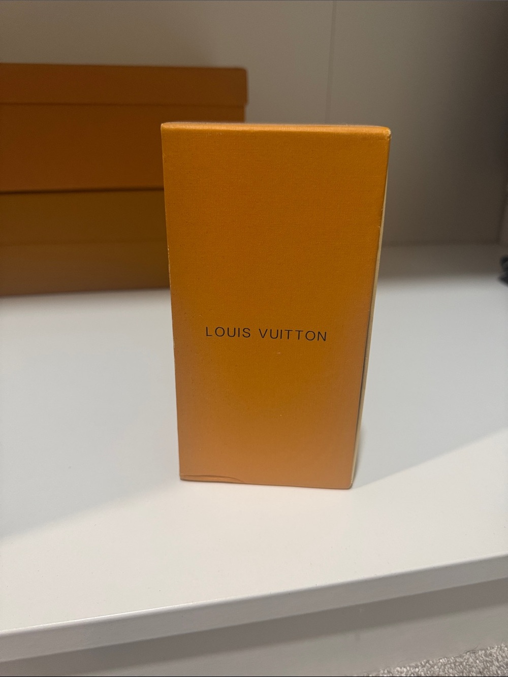 LV sunglasses box or Accessory Box — Orange